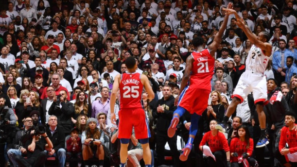 필라델피아와의 7차전 버저비터