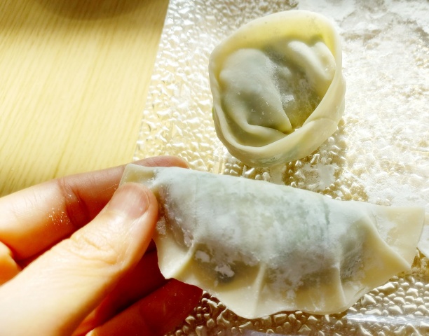 야채만두 만들기 면포없이 두부짜기