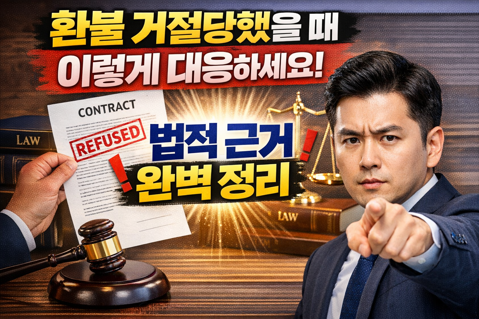 환불 거절