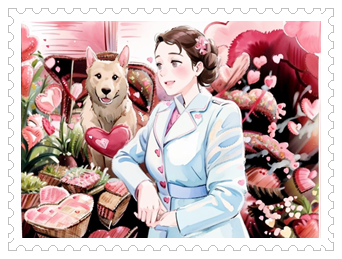 여왕과 어울리는 개