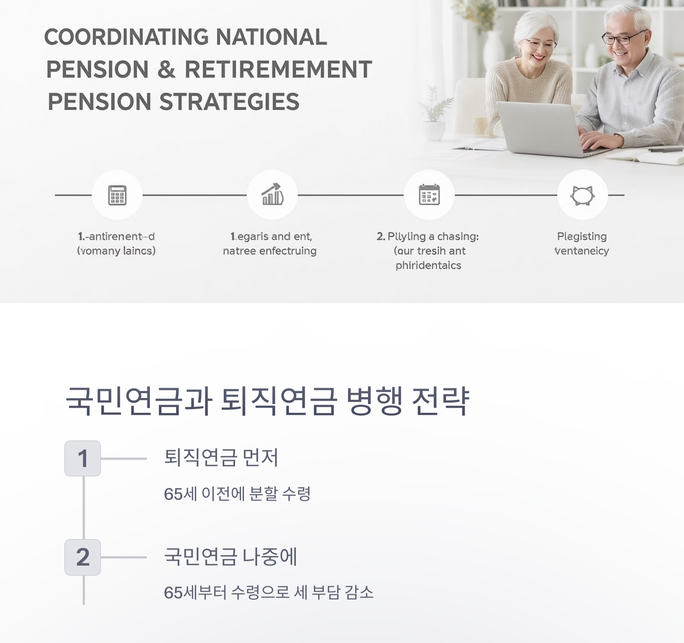 퇴직 후를 위한 똑똑한 준비, 시니어 퇴직연금 100% 활용법