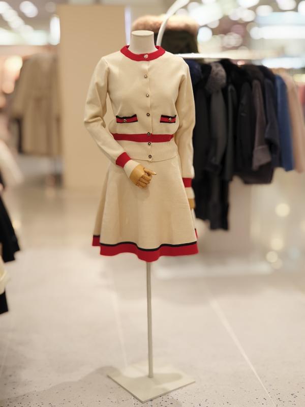 샤틴 배색포인트니트투피스 s224k907 2383478