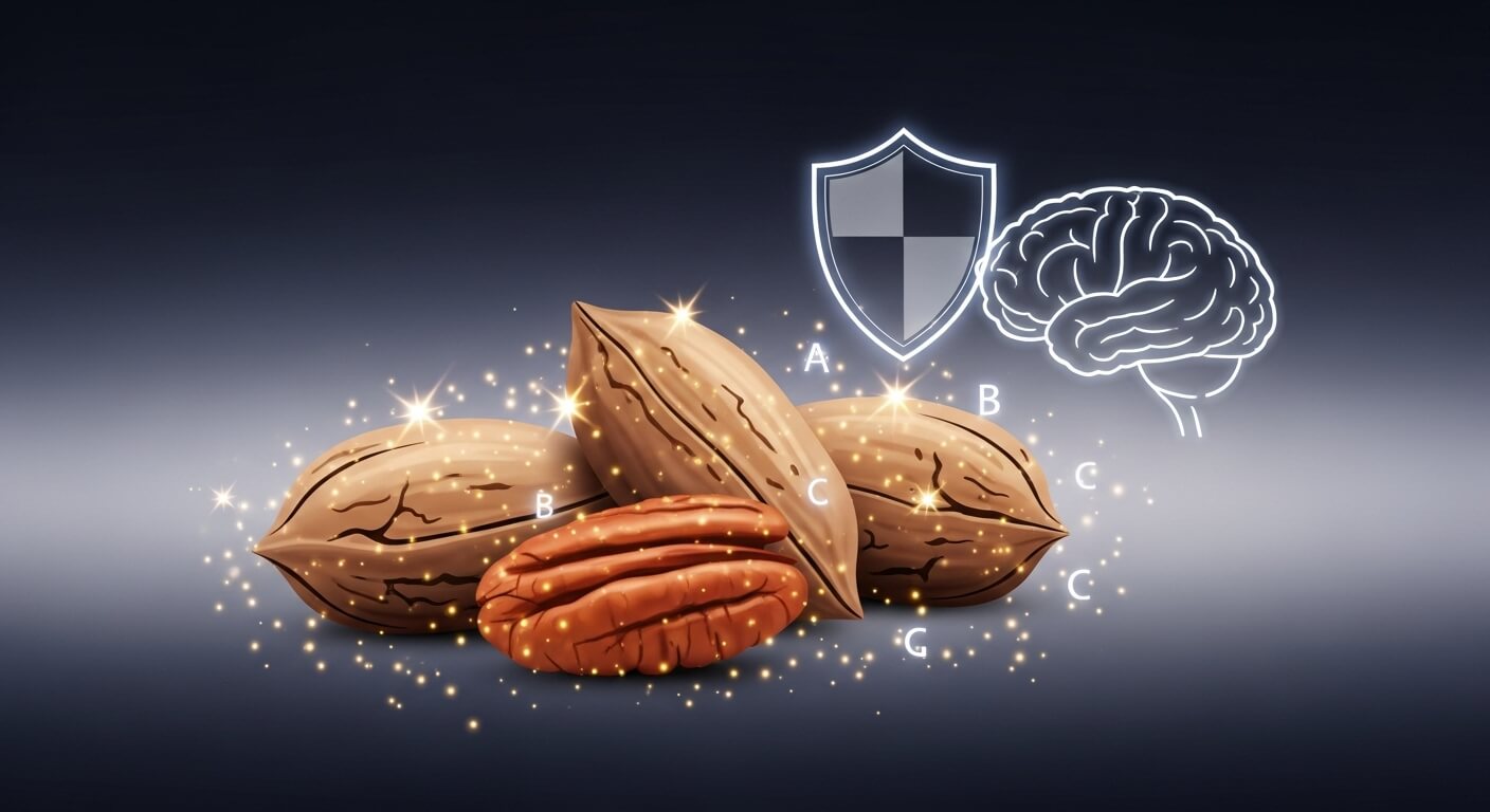 피칸 - 강력한 항산화와 인지력 보호