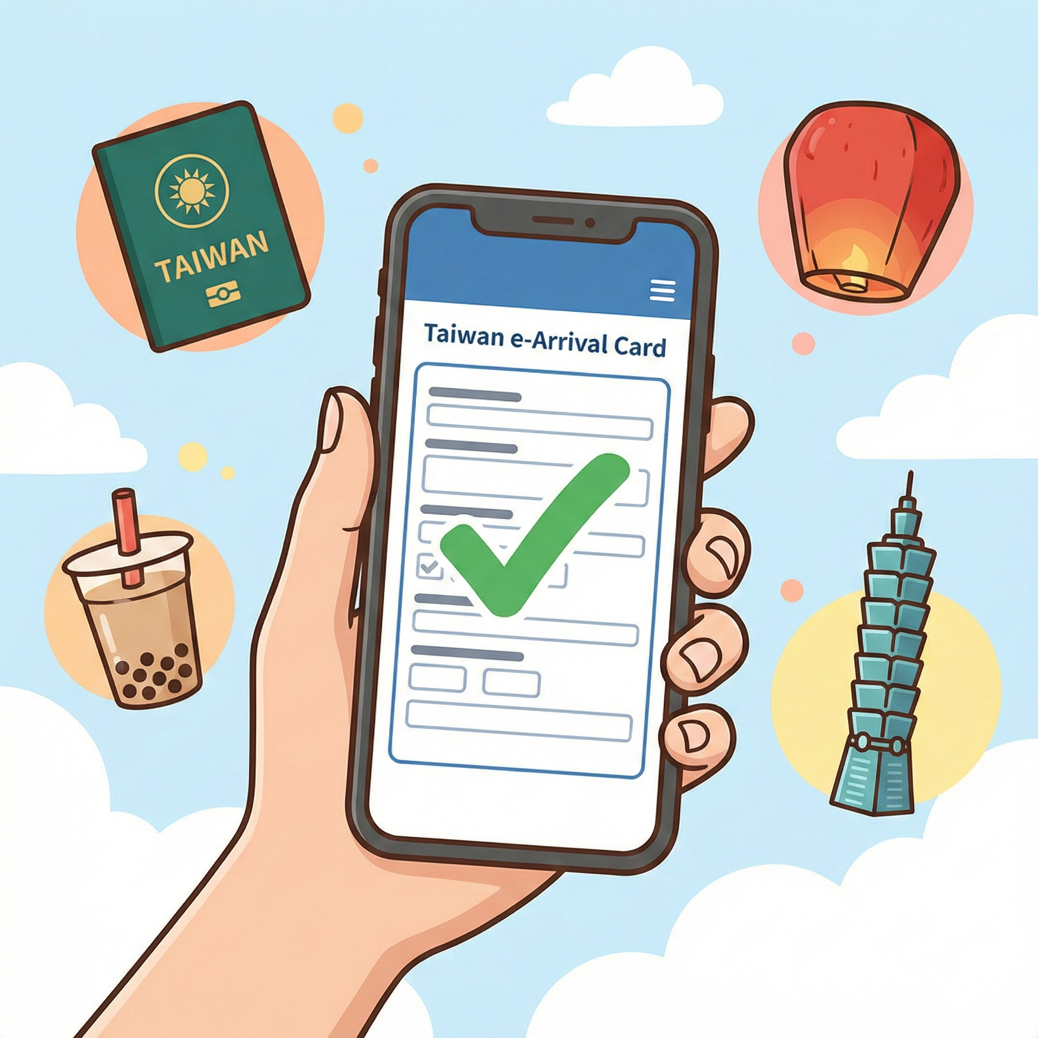 대만 입국신고서 작성법 온라인으로 1분 만에 끝내는 방법