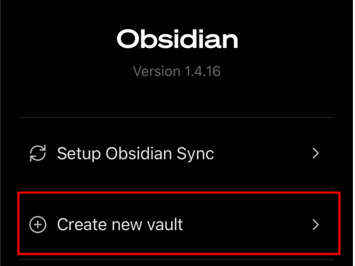 옵시디언 동기화 방법