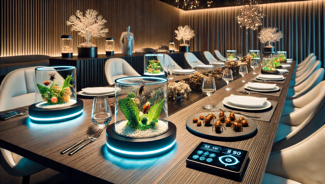 미래형 저칼로리 대체 식품 총정리 (곤충식, 배양육, 해조류)에 대한 이미지