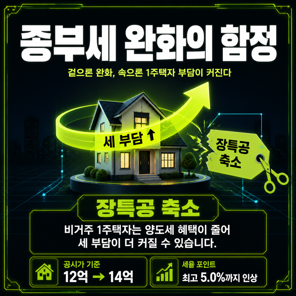 종부세 완화의 함정