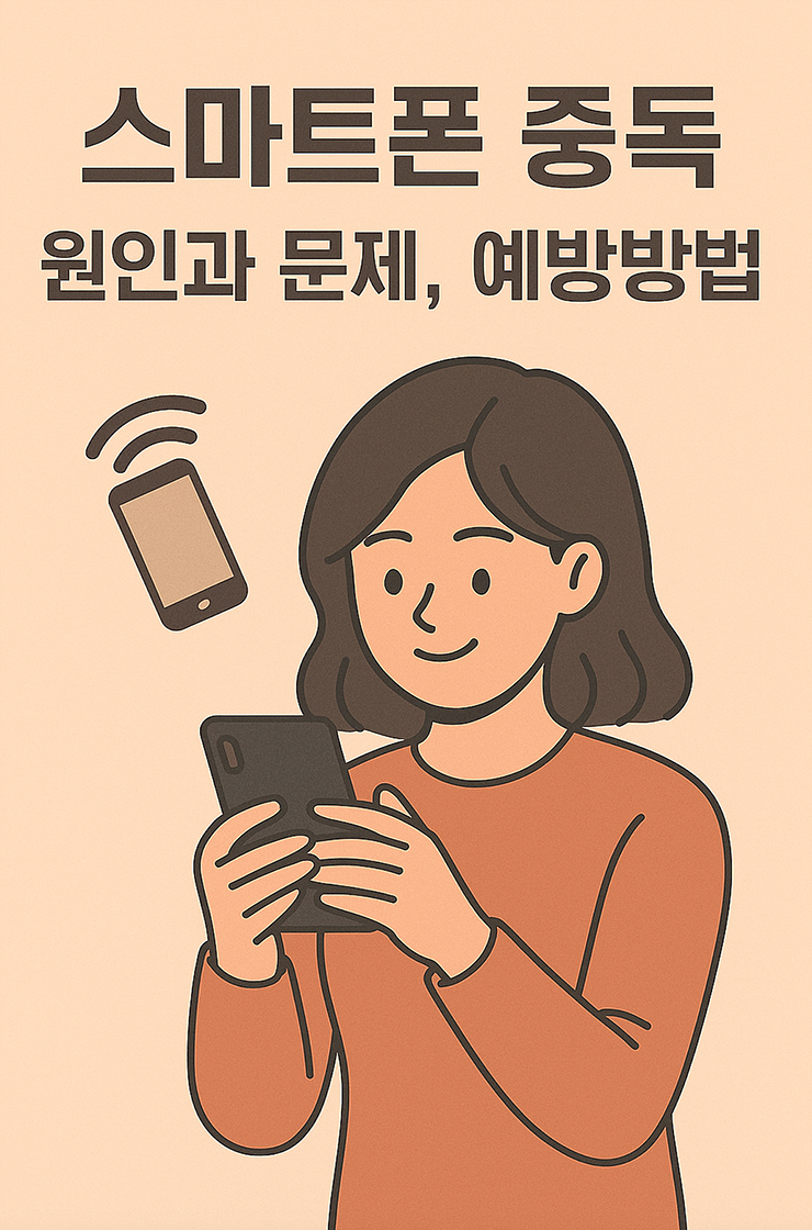 스마트폰 중독 원인과 문제, 예방방법