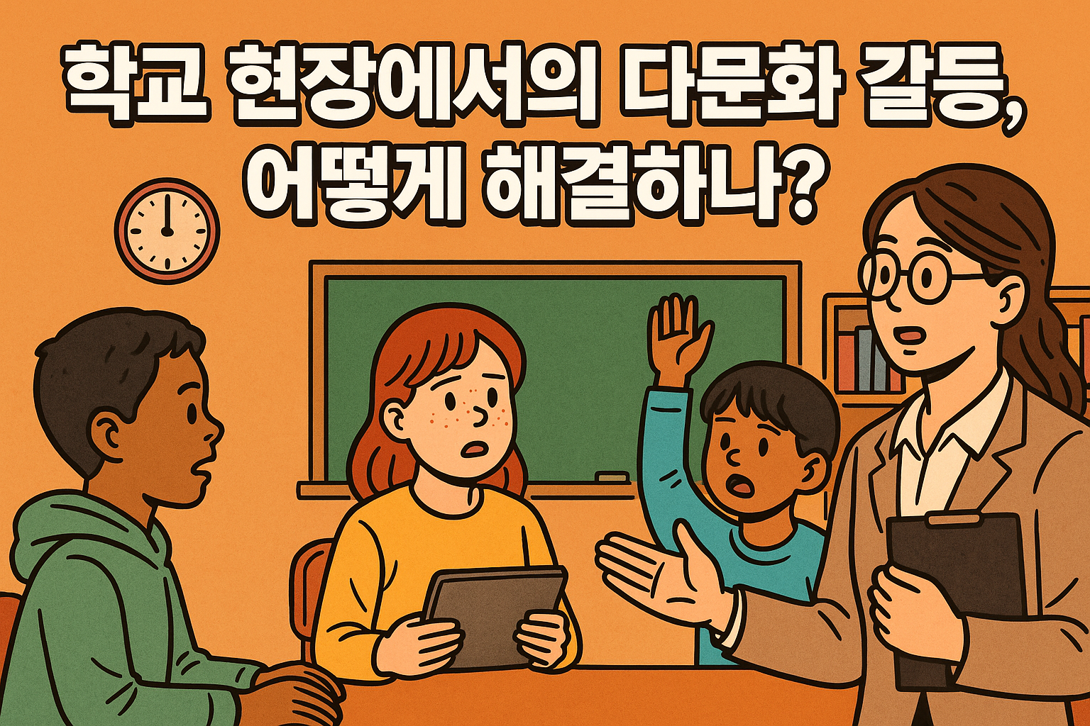 학교 현장에서의 다문화 갈등