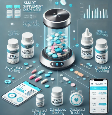 스마트 영양제 디스펜서, 건강 관리 편리하게 관련 사진