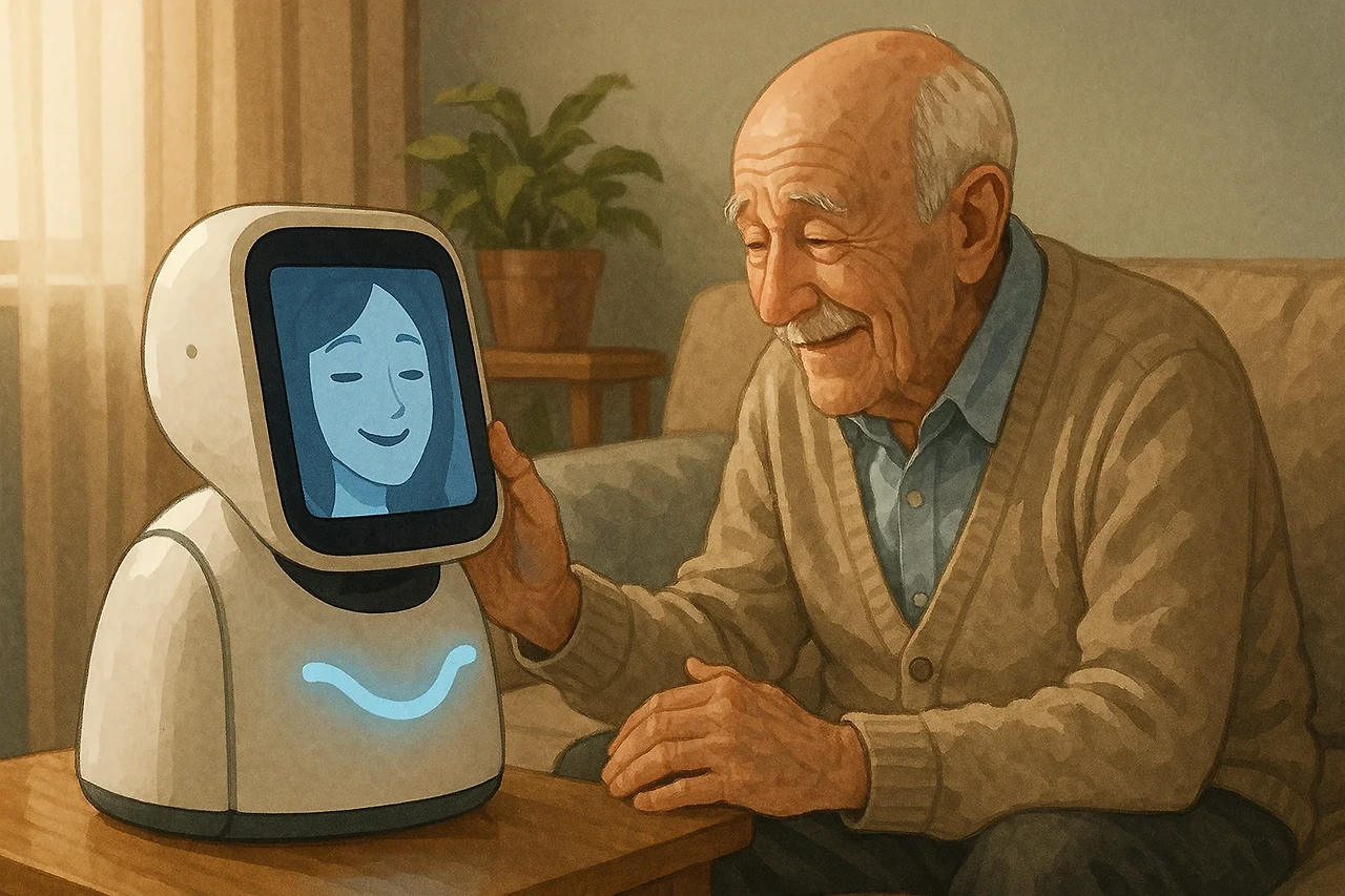 고립된 노인을 위한 AI 마음치유 모듈 관련 이미지