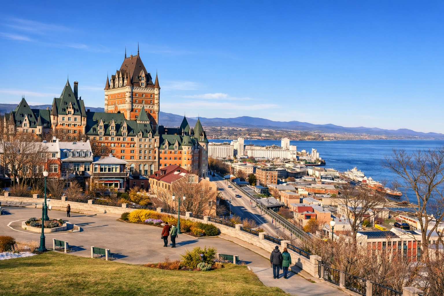 퀘백 겨울 여행