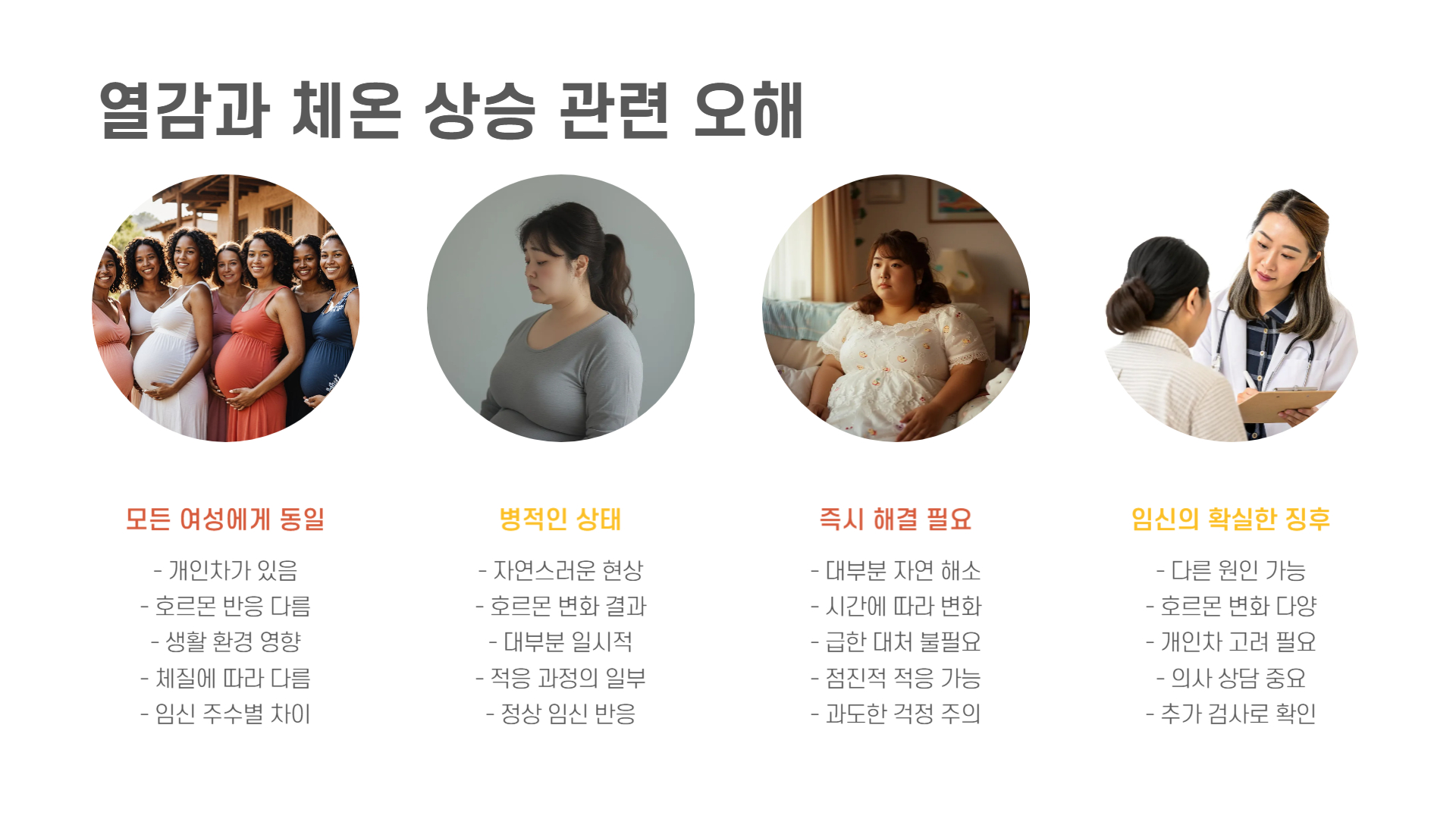 임신 극초기 증상 열감과 체온 상승 이유와 대처법