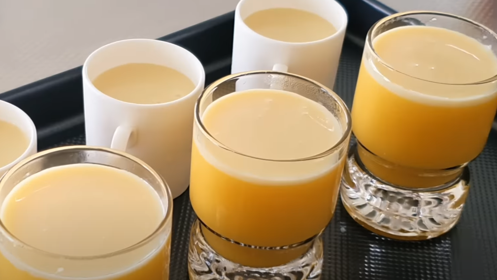 망고 푸딩 사진