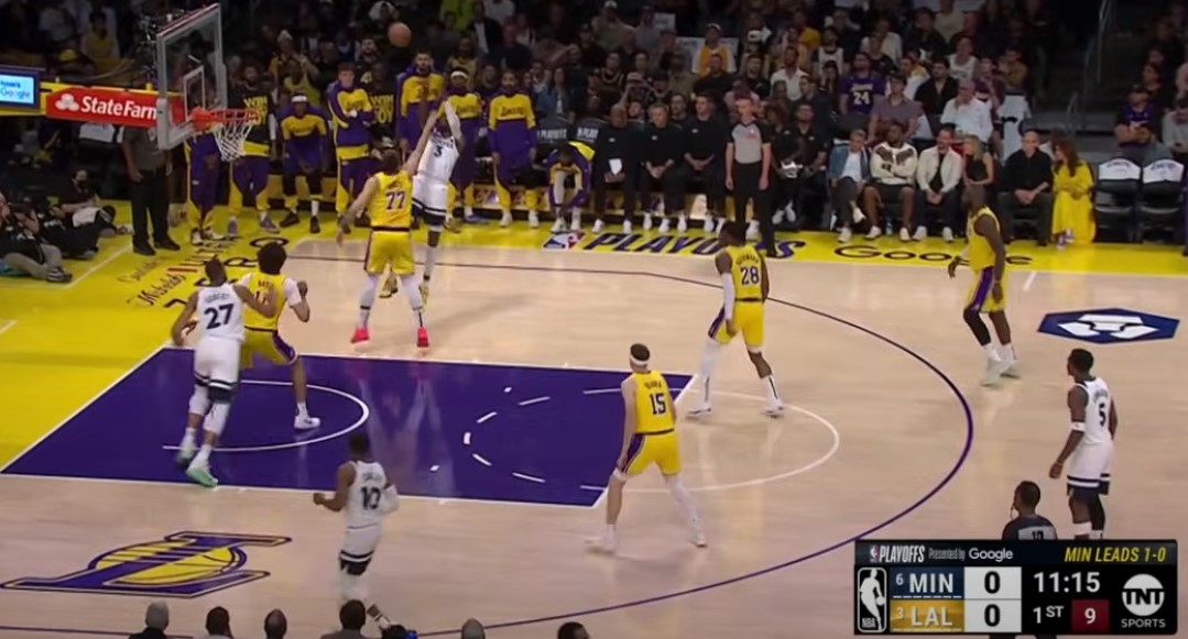 NBA 플레이오프 레이커스 vs 미네소타