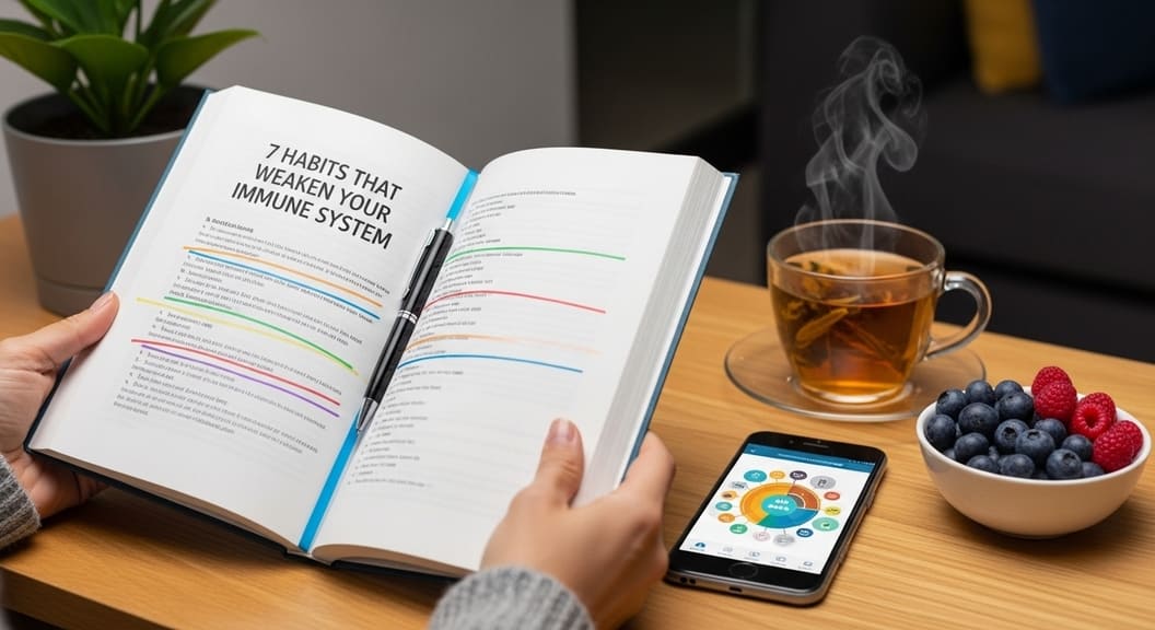면역력 떨어지는 습관 7가지, 지금 바로 버려야 할 생활 패턴과 회복 전략