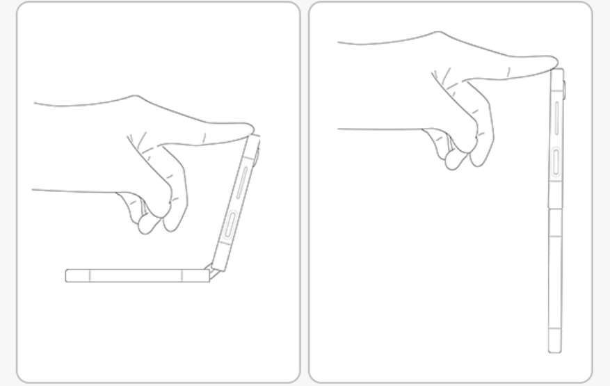 갤럭시Z 폴드 시리즈 힌지 및 폴딩 문제 이상ㅣ굴곡 힌지기울어짐 유격 180도이상펴짐