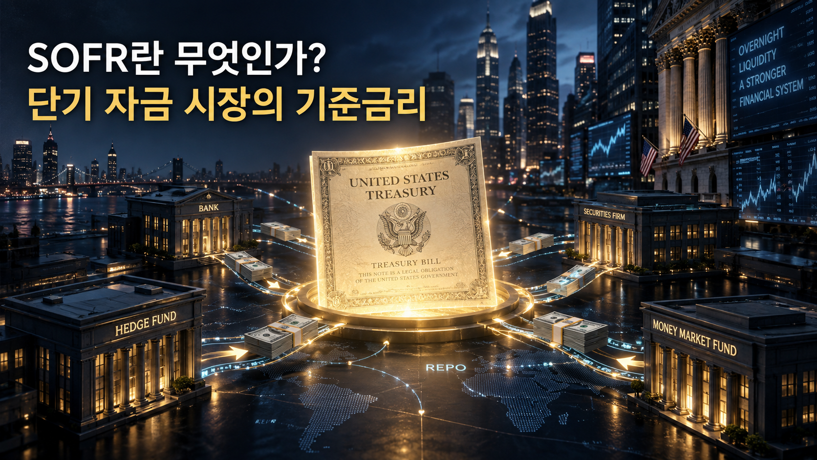 SOFR secured overnight financing rate and U.S. Treasury repo market liquidity