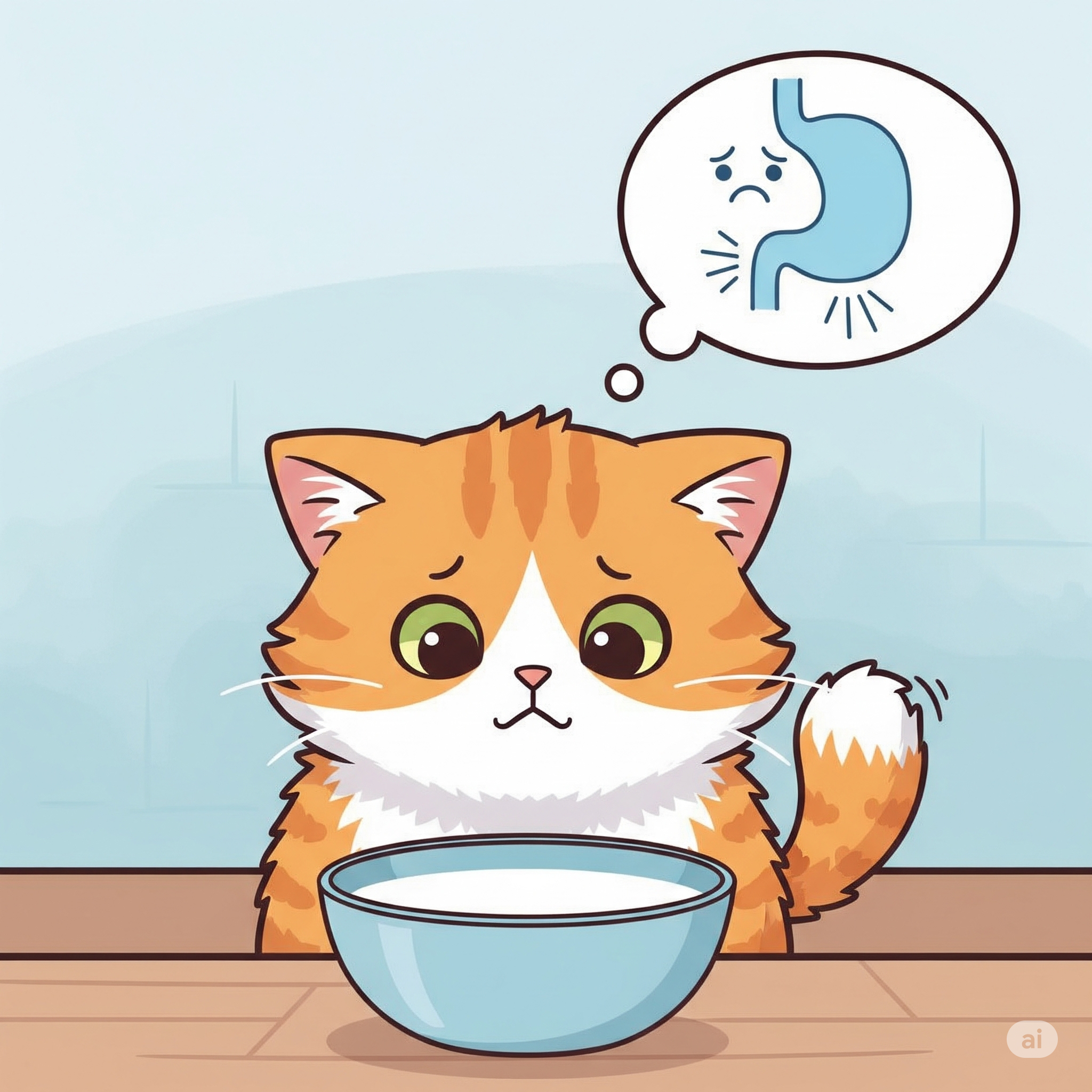 고양이는 유당불내증