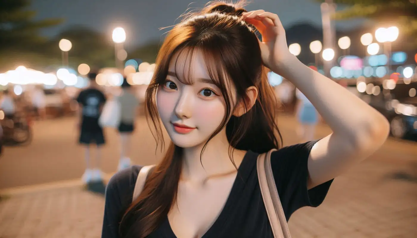 통영-한달살기-숙소-비용을-알아보고-국내여행하는-여성의-모습