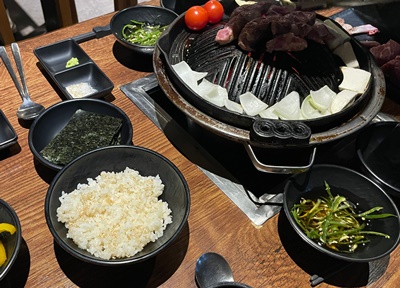북해도목장테이블세팅