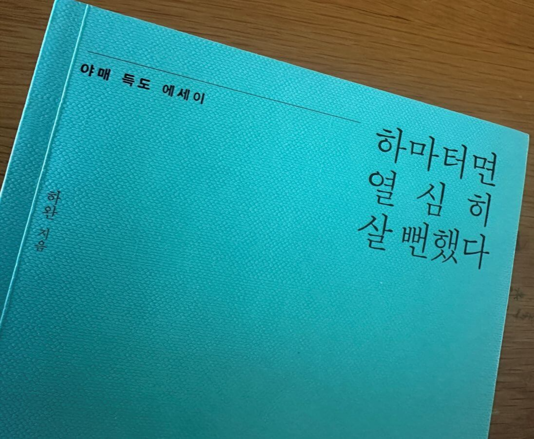 야매-득도-에세이-하마터면-열심히-살-뻔했다