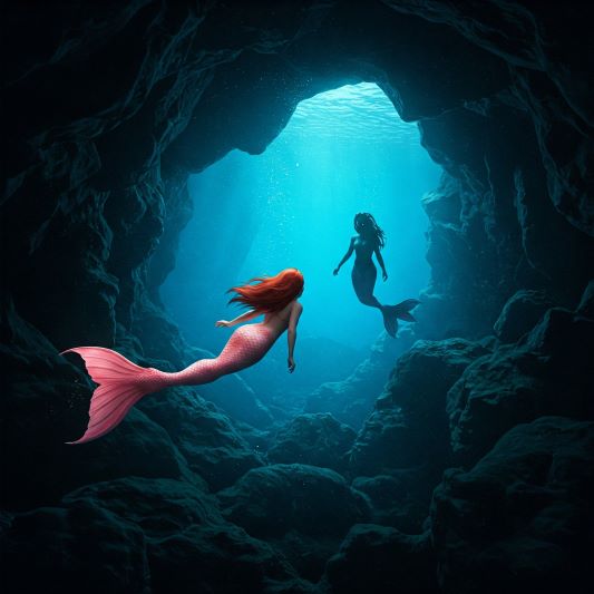 마녀를 만나는 인어