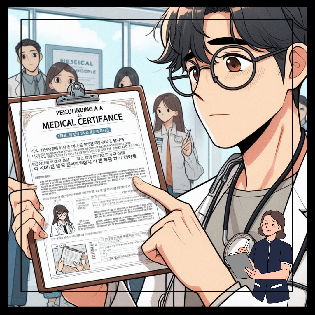 병무용 진단서 발급 절차