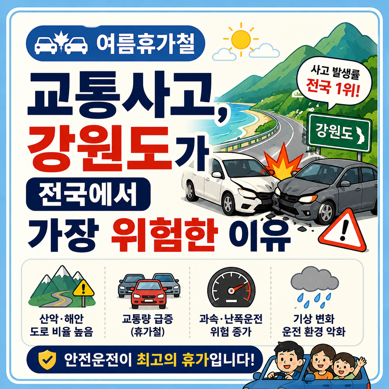여름휴가철 교통사고
