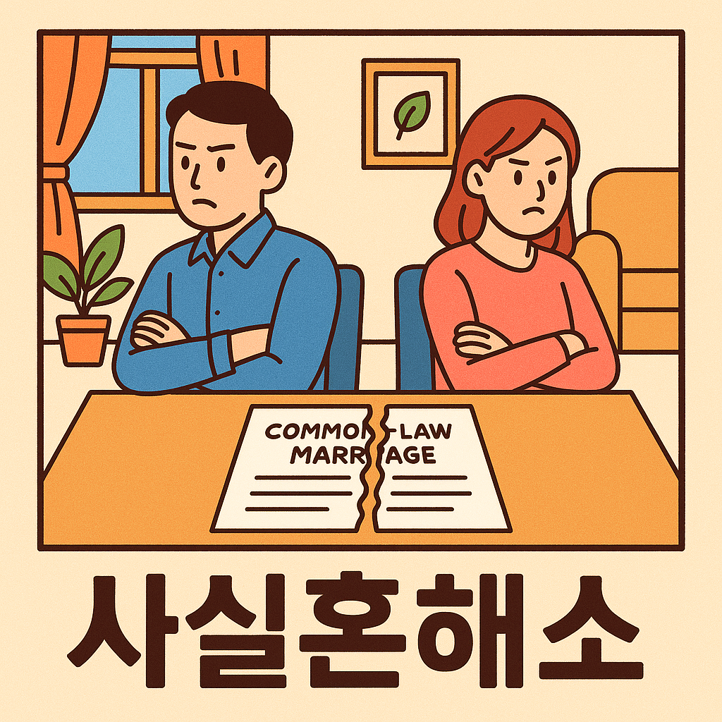 구미이혼 전문 변호사, 사실혼해소