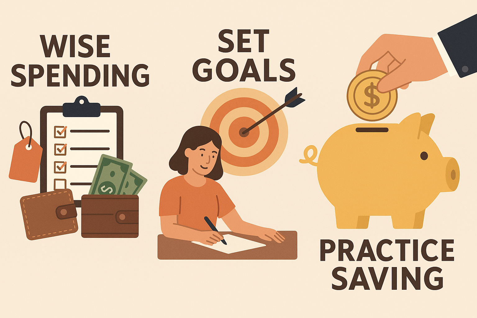 현명한 소비습관, 목표 설정, 절약 실천법