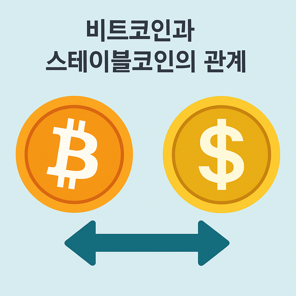 비트코인과 스테이블코인의 관계