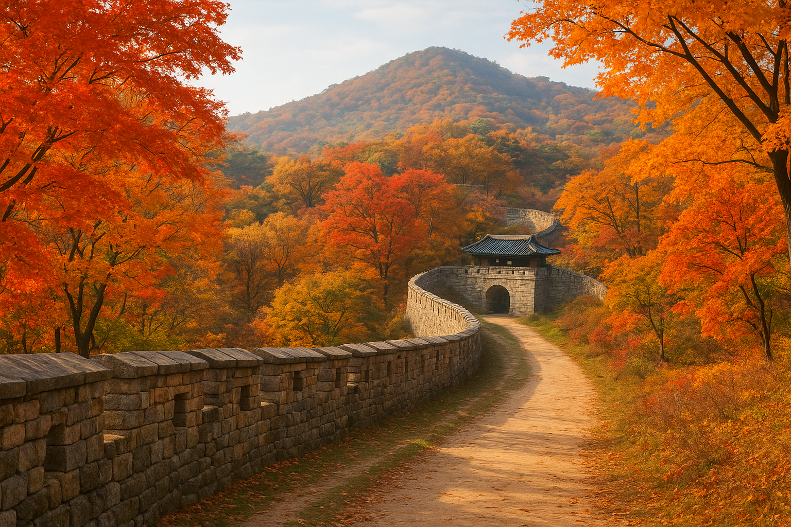 남한산성 가을모습