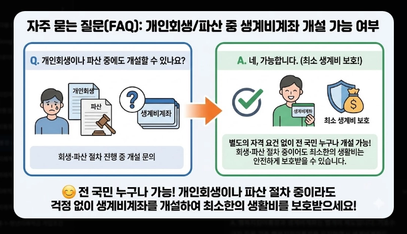 일반통장 vs 압류방지통장 차이 보호 금액 및 개설 조건 비교표 (2026년)