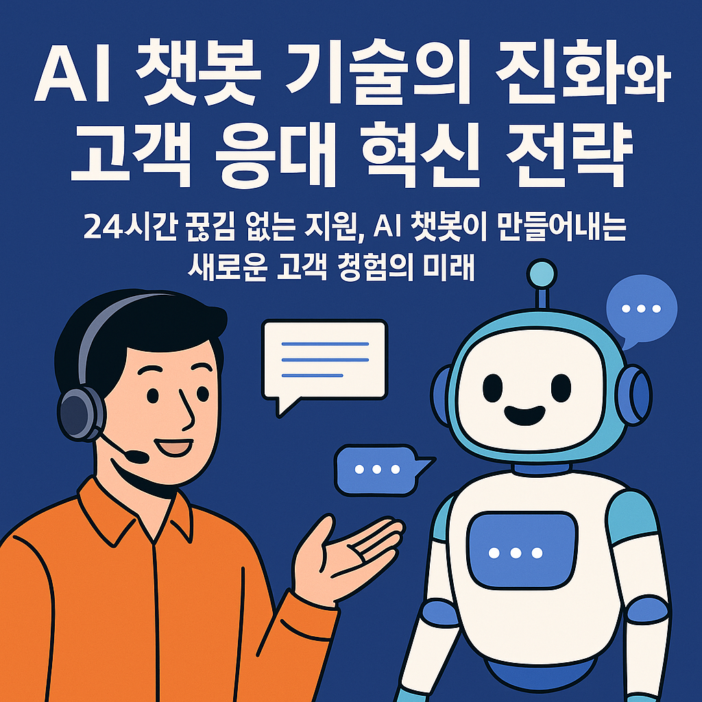 AI 챗봇 기술의 진화와 고객 응대 혁신 전략