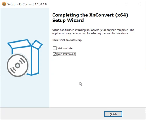XnConvert 실행