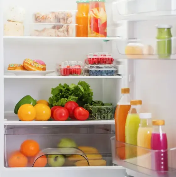 냉장고 음식사진