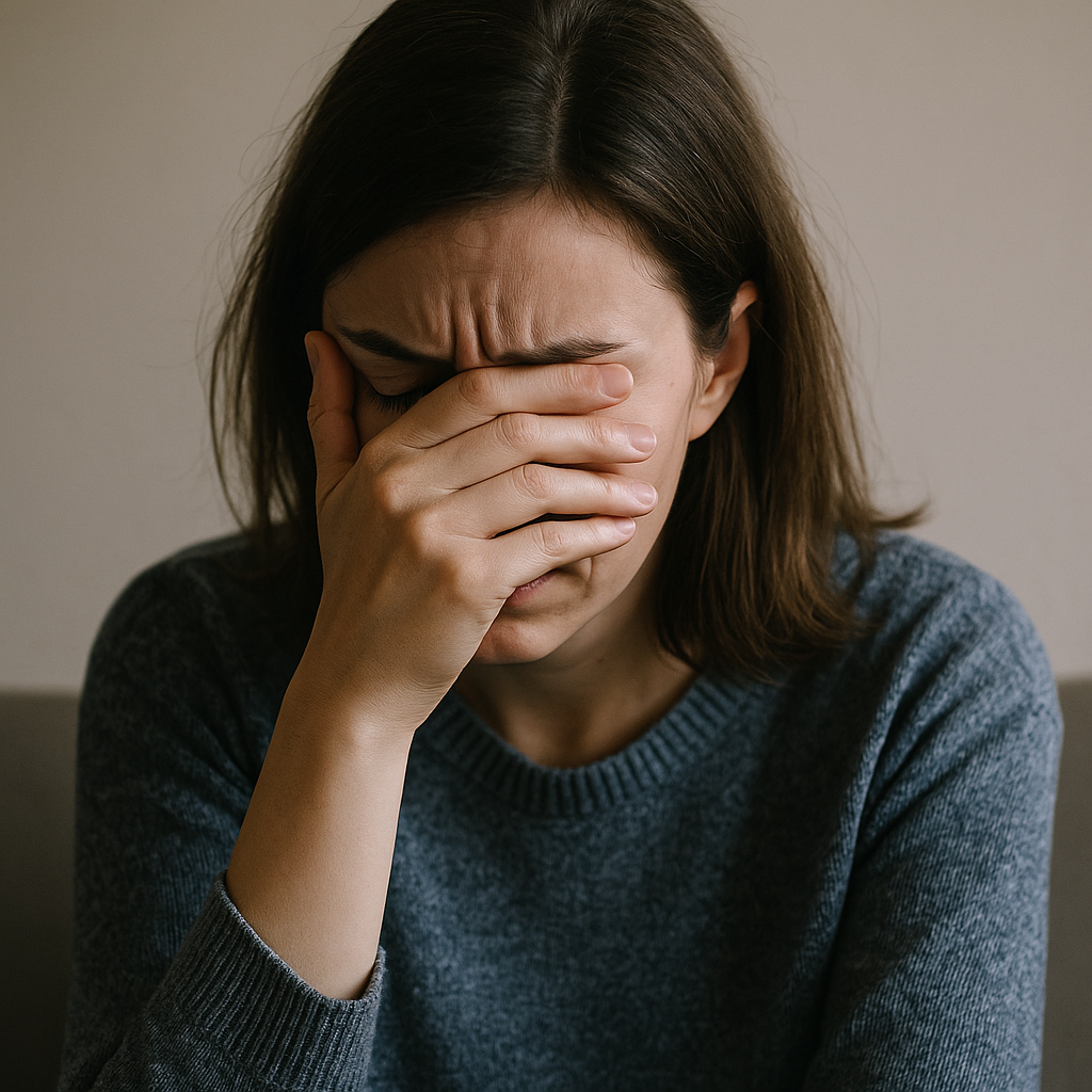 자기비판을 표현한 이미지