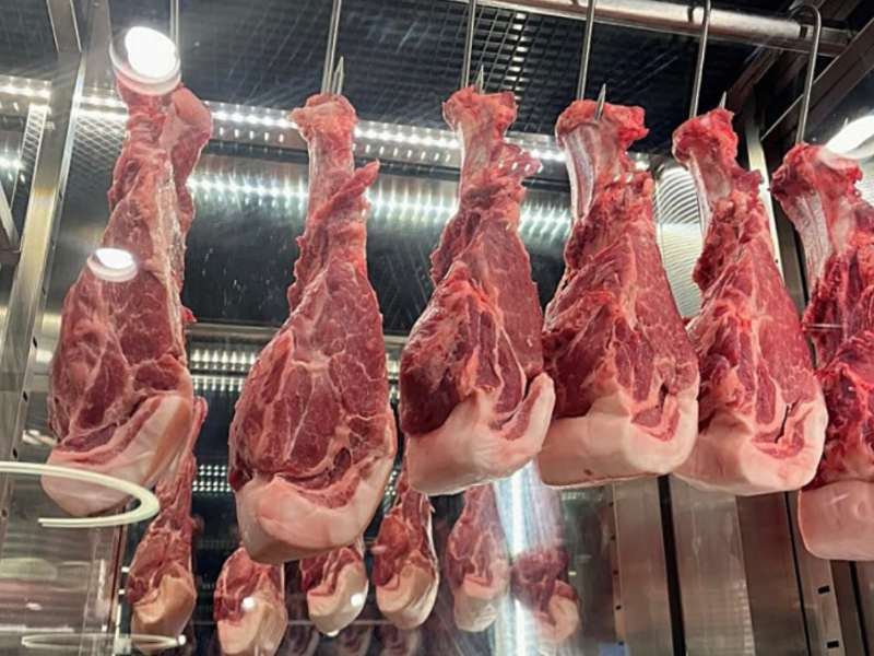 제주도 숙성도의 숙성중인 돼지고기