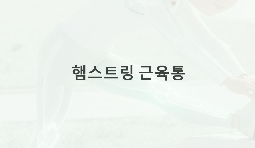 햄스트링 근육통