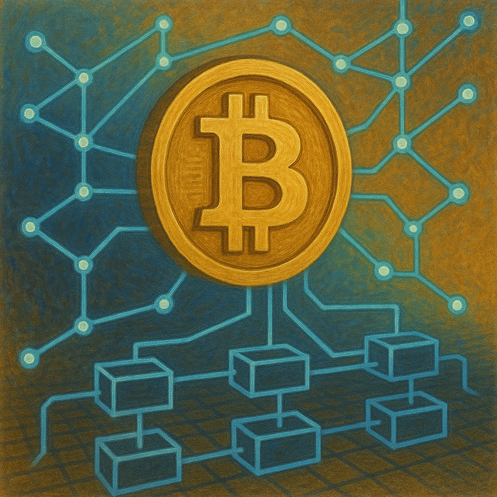 암호화폐의 등장과 기술적 기반 관련 그림