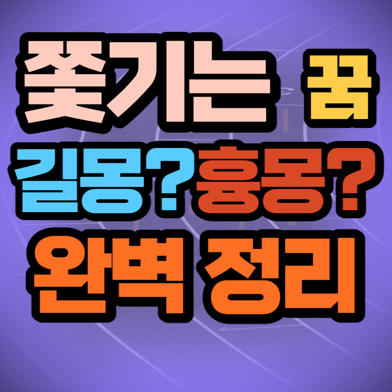 쫓기는 꿈 (1)