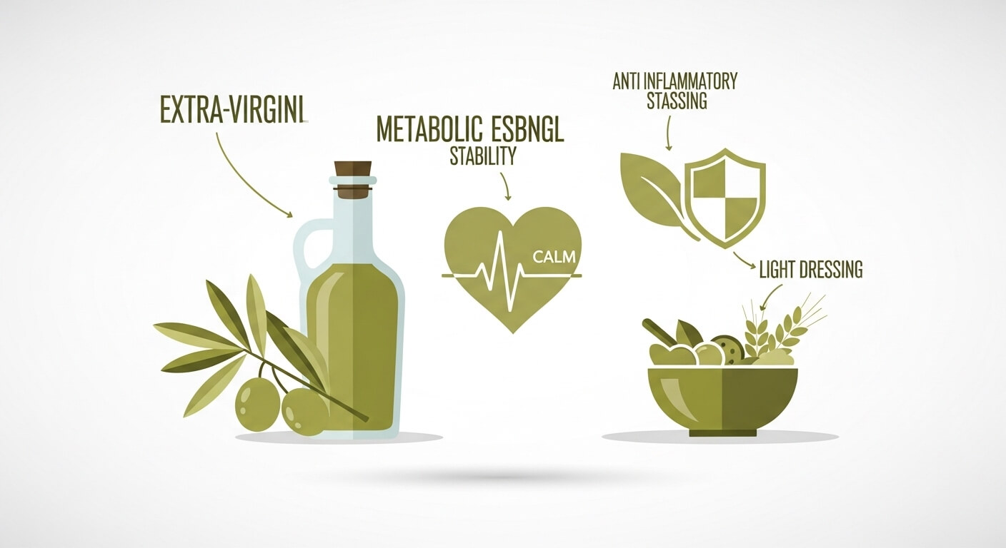 올리브 오일 – 저열량 식단에도 이상적인 필수 오일