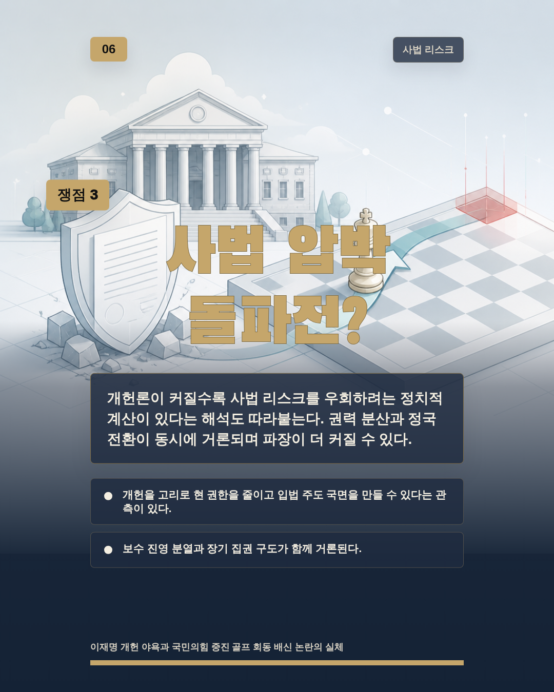 사법 압박 돌파전?