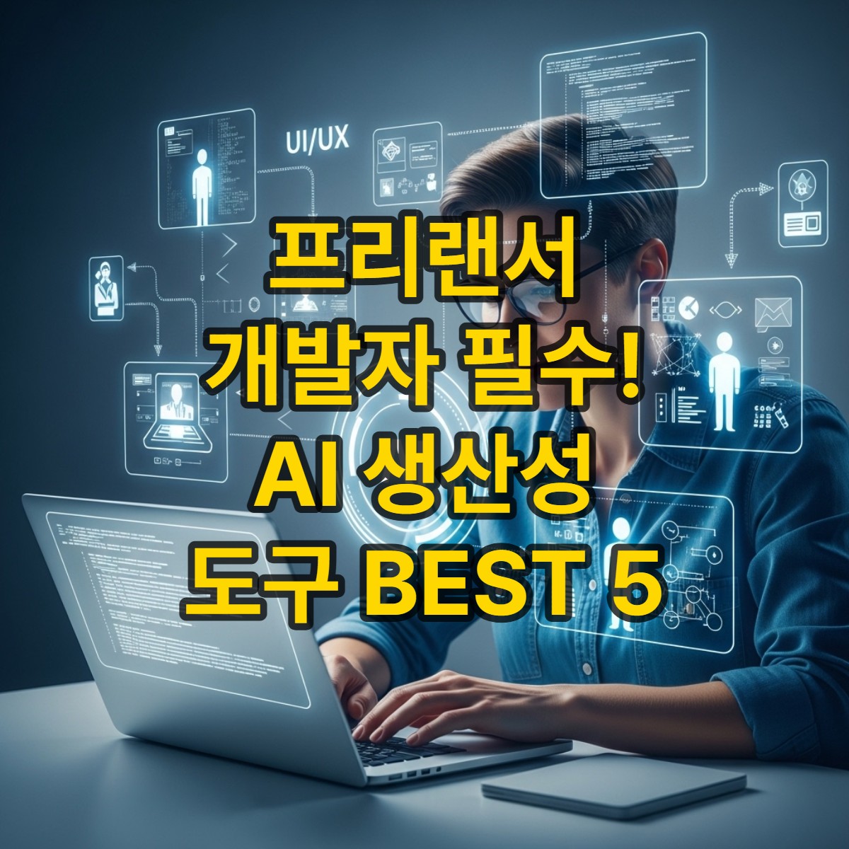 타이틀썸네일_프리랜서 개발자를 위한 AI 기반 생산성 향상 도구 BEST 5