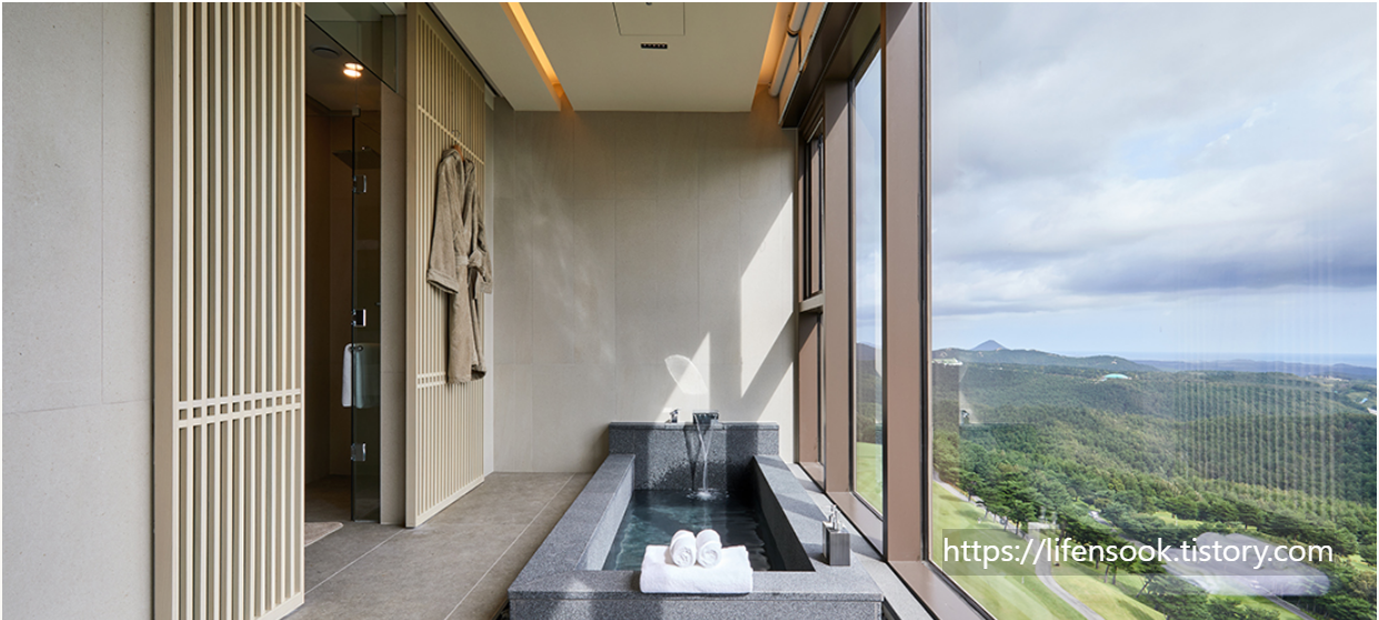 소노펠리체 델피노 로얄스위트 스파 욕조 (소노 호텔&리조트 홈피 참조)