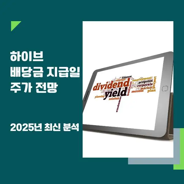 하이브 배당금