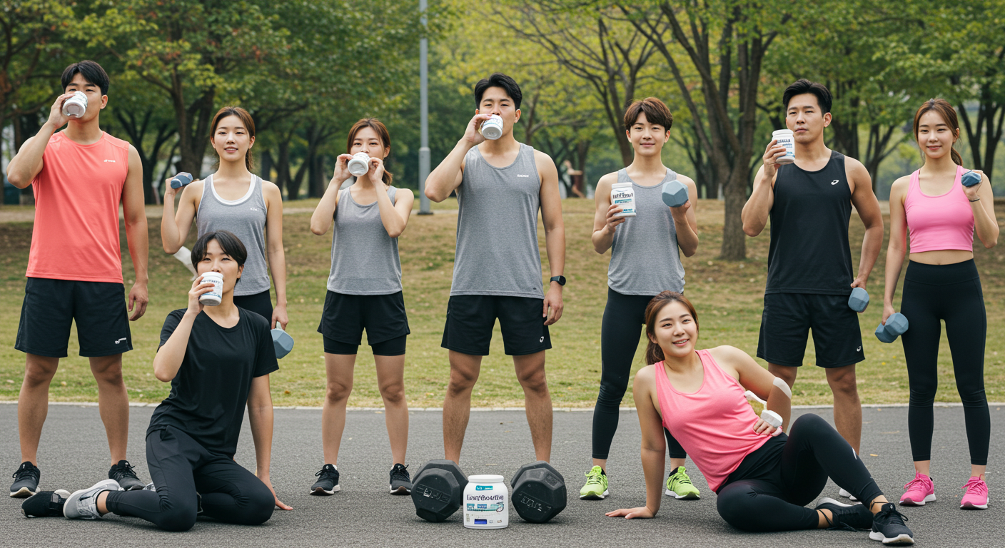 유산균 먹는 시간