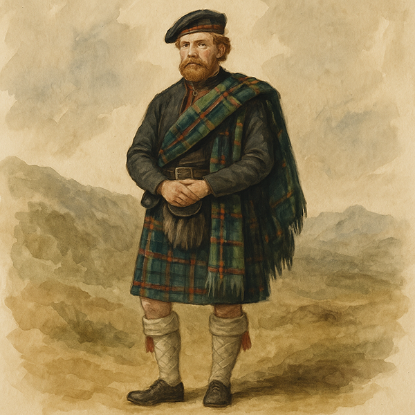 스코틀랜드 부족별 타탄 킬트