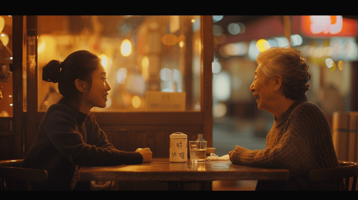 엄마와-딸이-마주-보며-대화하는-모습